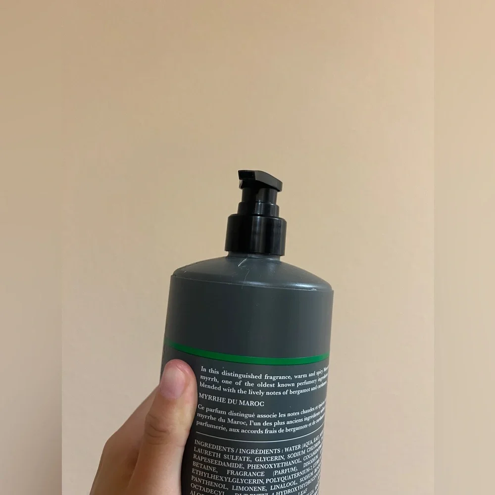 CRABTREE & EVELYN MEN'S MOROCCAN MYRRH BODY WASH CARDAMOM &BERGAMOT 33.8FLOZ